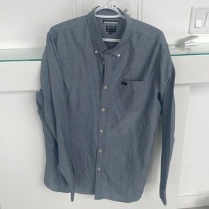 RVCA slim fit button down - That’ll do Oxford - style